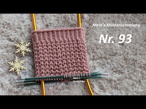 Sock pattern no. 93 - knitting in the round / knitting sock pattern