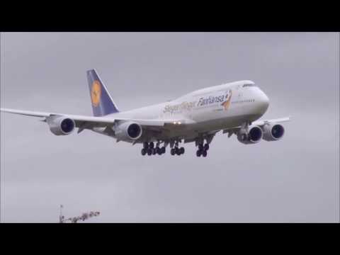 MUST WATCH!!! - 747-8 dangerous Storm Landings