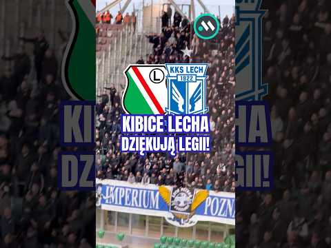 KIBICE LECHA DZIĘKUJĄ LEGII 🤝
