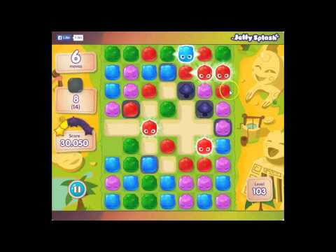 Jelly Splash - Level 103 - 3 Stars