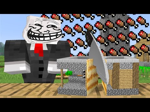 TROLL VS MINECRAFT #127