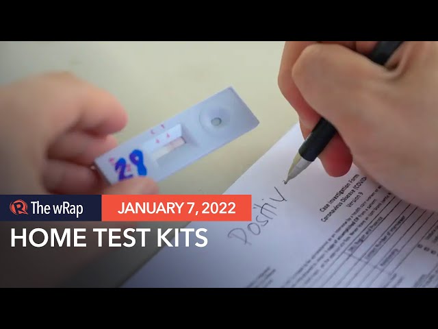 FDA to issue special certification for home test kits, DOH to issue guidelines