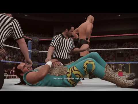 "Stone Cold VS. Jake The Snake Robert. KOTR Final" - WWE 2K16 2K Showcase