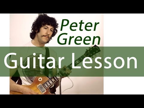 Peter Green Guitar Lesson - Black Magic Woman Live at The Boston Tea Party Blues Legend #6