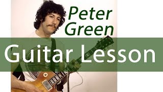 Peter Green Guitar Lesson - Black Magic Woman Live at The Boston Tea Party Blues Legend #6