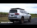 Beaudesert Exhaust S Toyota LC300 DPF Exhaust System Comparison Video