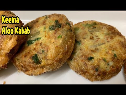 How To Make Keema Aur Aloo ka Kabab /Keema aloo Kabab Recipe By Yasmin’s Cooking Video