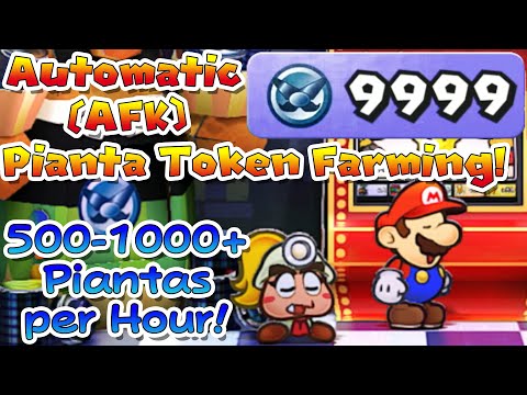 How to Automatically Farm Pianta Tokens in Paper Mario: TTYD!