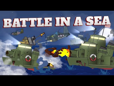 Battle in a Sea - Cartoons about tanks