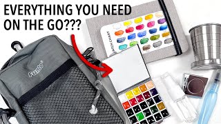Travel Watercolour Set! Includes Everything You Need??