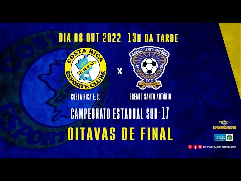 COSTA RICA X GSA - CAMPEONATO ESTADUAL SUB-17