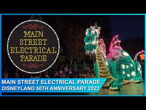 The Main Street Electrical Parade - 50th Anniversary Edition - Disneyland Resort 2022 (Full HD HDR)