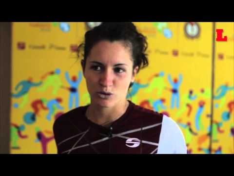 Andrea Gámiz venció en su debut de Toronto 2015