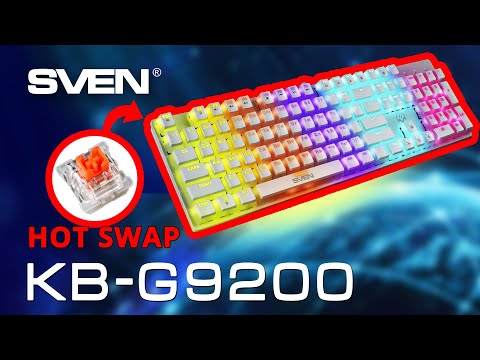 SVEN KB-G9200 Red switches USB RU White