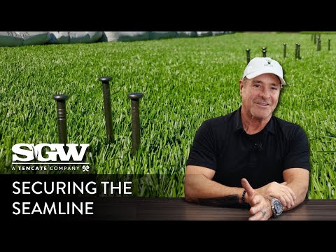 Seaming Synthetic Turf Playground Series - Part 5 - Securing the Seamline