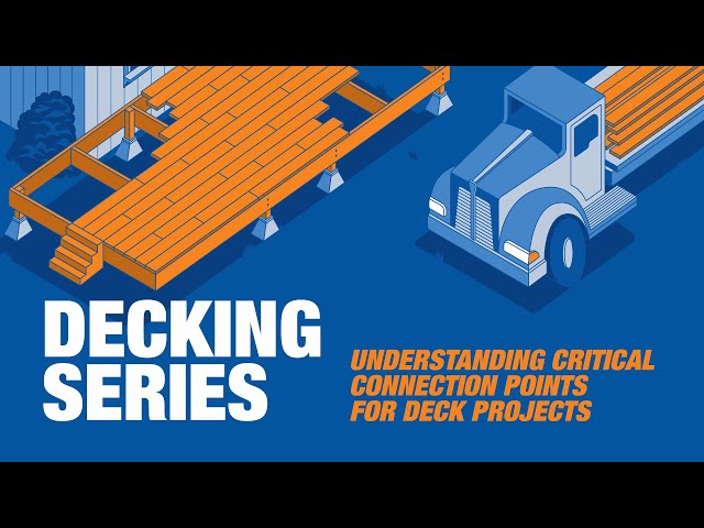 Understanding Critical Connection Points for Deck Projects