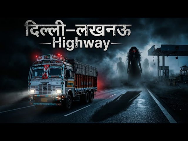 दिल्ली–लखनऊ हाईवे का खतरनाक साया || Real Truck Horror Story in Hindi || Vk horror || SDDEFAULT Thumbnail