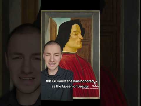 Simonetta Vespucci: Botticelli's Muse? #renaissance #botticelli #art