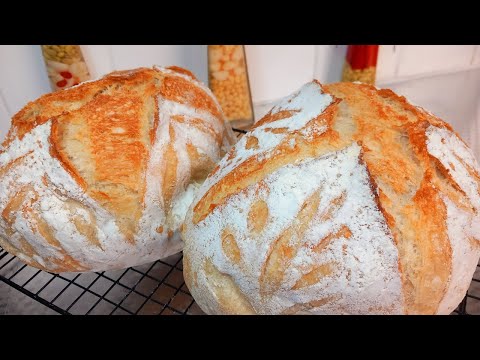 Fast No Knead Bread | Worlds Easiest Artisan Bread Recipe