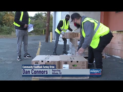 NJ Hillside Community Food Bank Turkey Drive