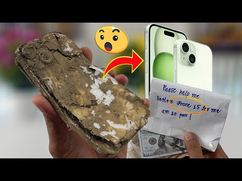 Wow😱 It is iPhone 15 ? Restoration Broken iPhone 14 For Big Fan !
