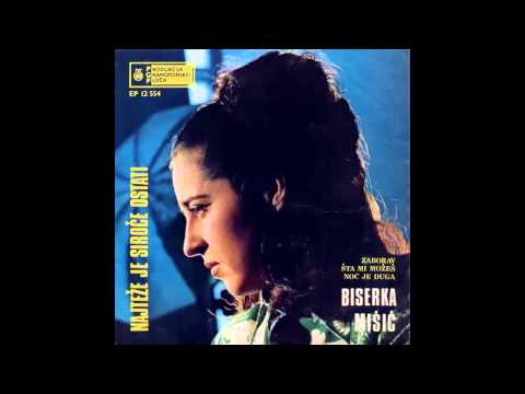 Biserka Misic - Najteze je siroce ostati - (Audio 1970) HD