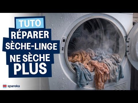 Tumble dryer that no longer dries: complete cleaning in 6 steps (repair tutorial)