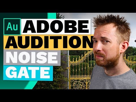So verwenden Sie das Noise Gate in Adobe Audition