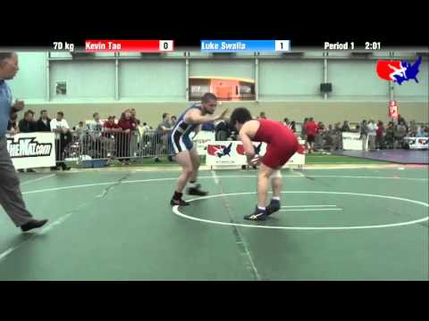 Kevin Tao vs. Luke Swalla at 2013 ASICS University Nationals - FS
