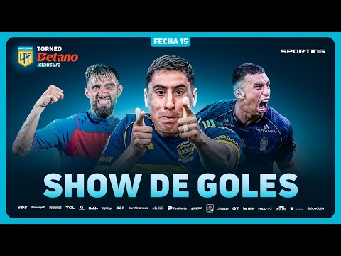 #TorneoBetano Clausura 2025 | SHOW DE GOLES DE LA FECHA 15