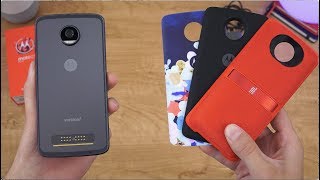 Motorola Moto Z2 Play w/ Mods: Unboxing and Impressions!