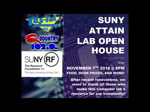 SUNY Attain Lab Interview on Q Country 102.9
