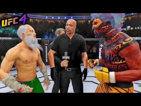 Old Bruce Lee vs. Creative Man (EA sports UFC 4)
