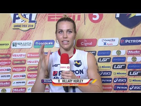 Match MVP: Hillary Hurley | PSL Grand Prix 2018