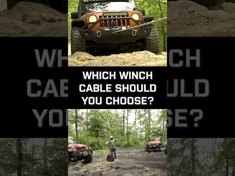 Synthetic Winch Line VS Steel Winch Line : Which is Better??