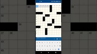 Solving the Joseph Crossword ★ 11/24/2021 (Wednesday puzzle)