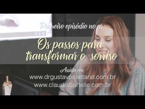 Teaser da websérie "Os passos para transformar o sorriso".