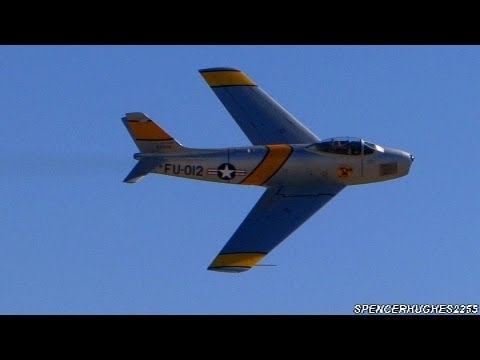 Steve Hinton F-86 Sabre Aerobatic Demo