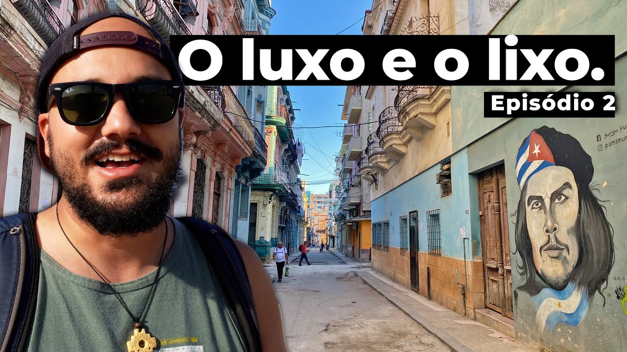 COMO ESTÃO as RUAS de HAVANA hoje em dia? Cuba Ep. 2