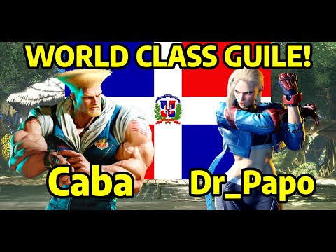 💯Street Fighter 6 ➥ Caba (GUILE ガイル) VS Dr_Papo (CAMMY) 4K Master Ranks💯