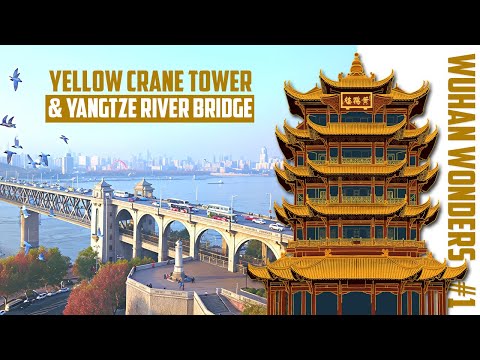 Yellow crane tower and yangtze river bridge | wuhanwonder#1 | ahtashammushtaq