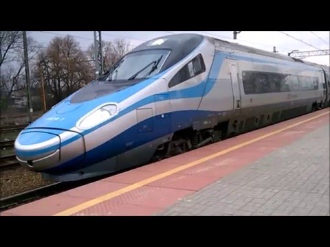 Pendolino EIP 6102 - Częstochowa 6 marca 2015 w kierunku Warszawa Wschodnia