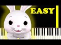 Little Baby Bum Sleeping Bunnies Piano Tutorial Easy Piano Lesson