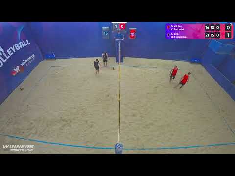 01:05 D. Kliuiev / V. Antoniuk - A. Lylo / O. Fedorenko 28.10.2022 | Winners Beach Volleyball