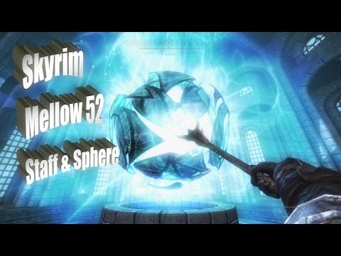 Checkers' Mellow Skyrim Let's Play Part 52 - Staff & Sphere