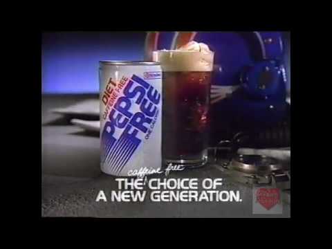 Diet Pepsi | Television Commercial | 1987 | Pepsi Free