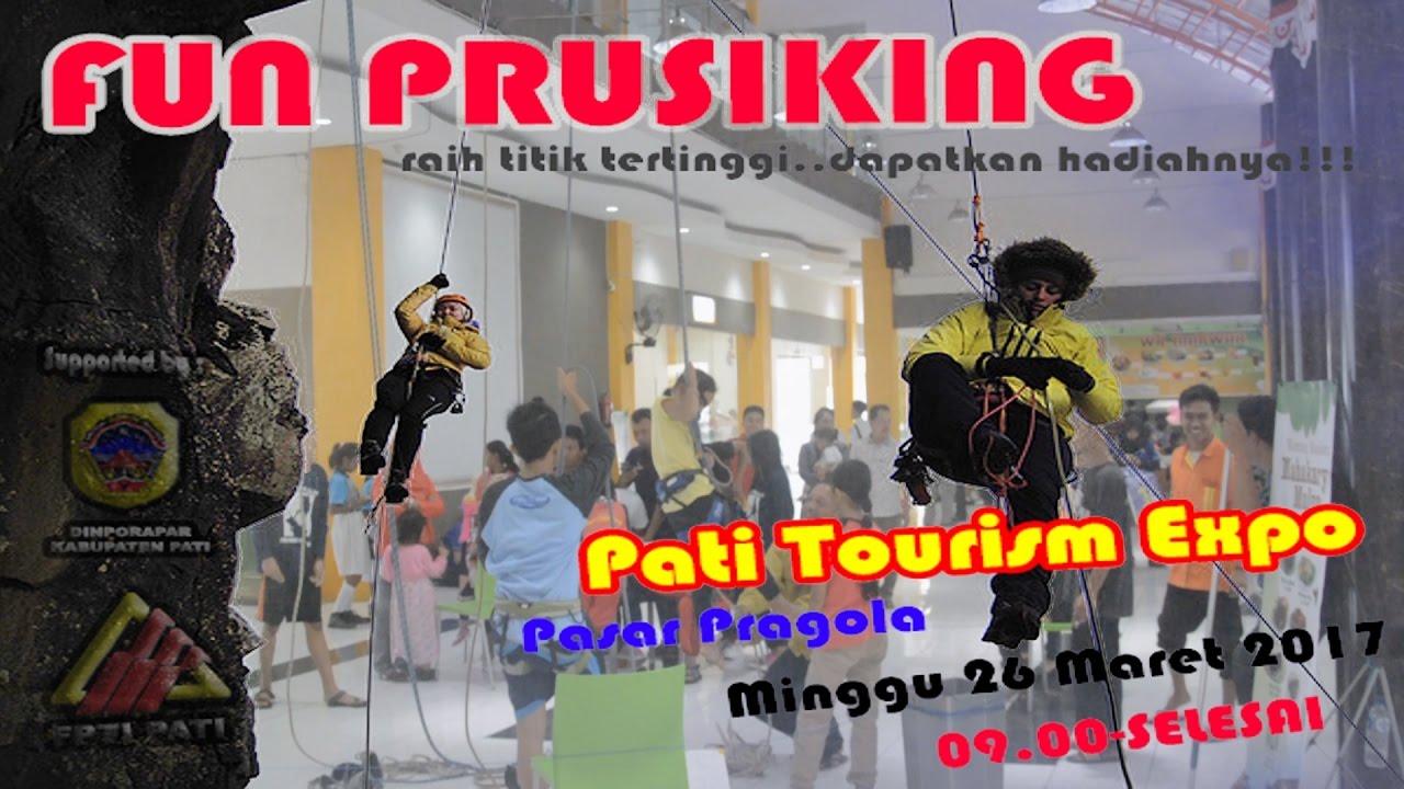 Fun Prusiking "Pati Tourism Expo 2017" FPTI Pati