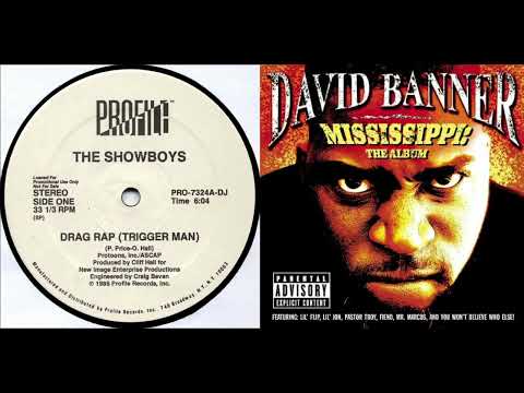 Like A Pimp - David Banner ft. Lil Flip (Original Sample Intro) ( Drag Rap - The Showboys )