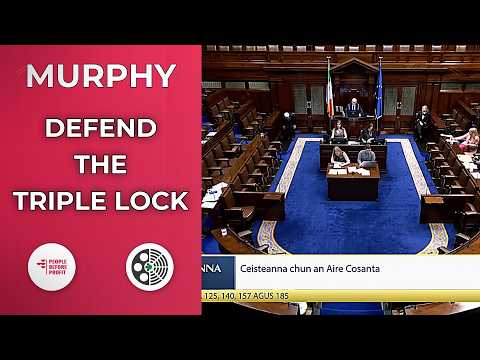Paul Murphy: Triple Lock protects Irish peacekeepers