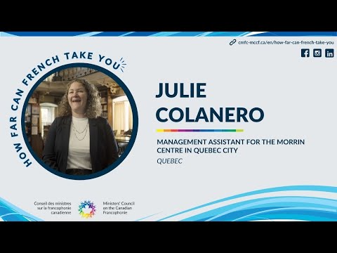 Julie Colanero – How Far Can French Take You | CMFC-MCCF